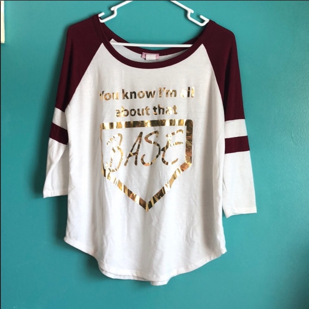 Miss popular all about that base Tee